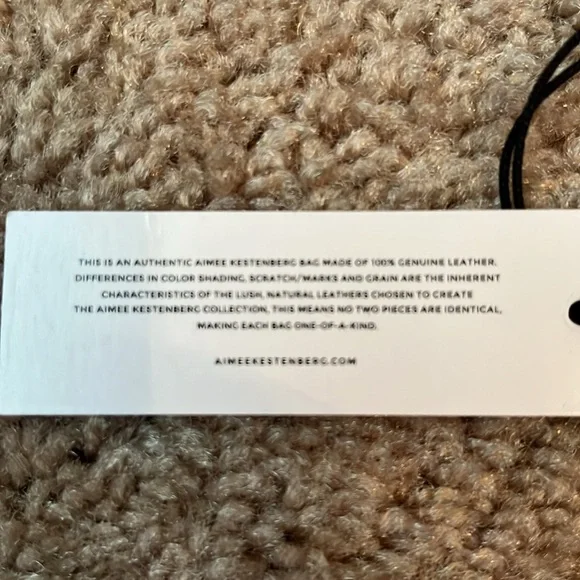 NWT Aimee Kestenberg Ashley Leather Pouch Card Case - Picture 5 of 8